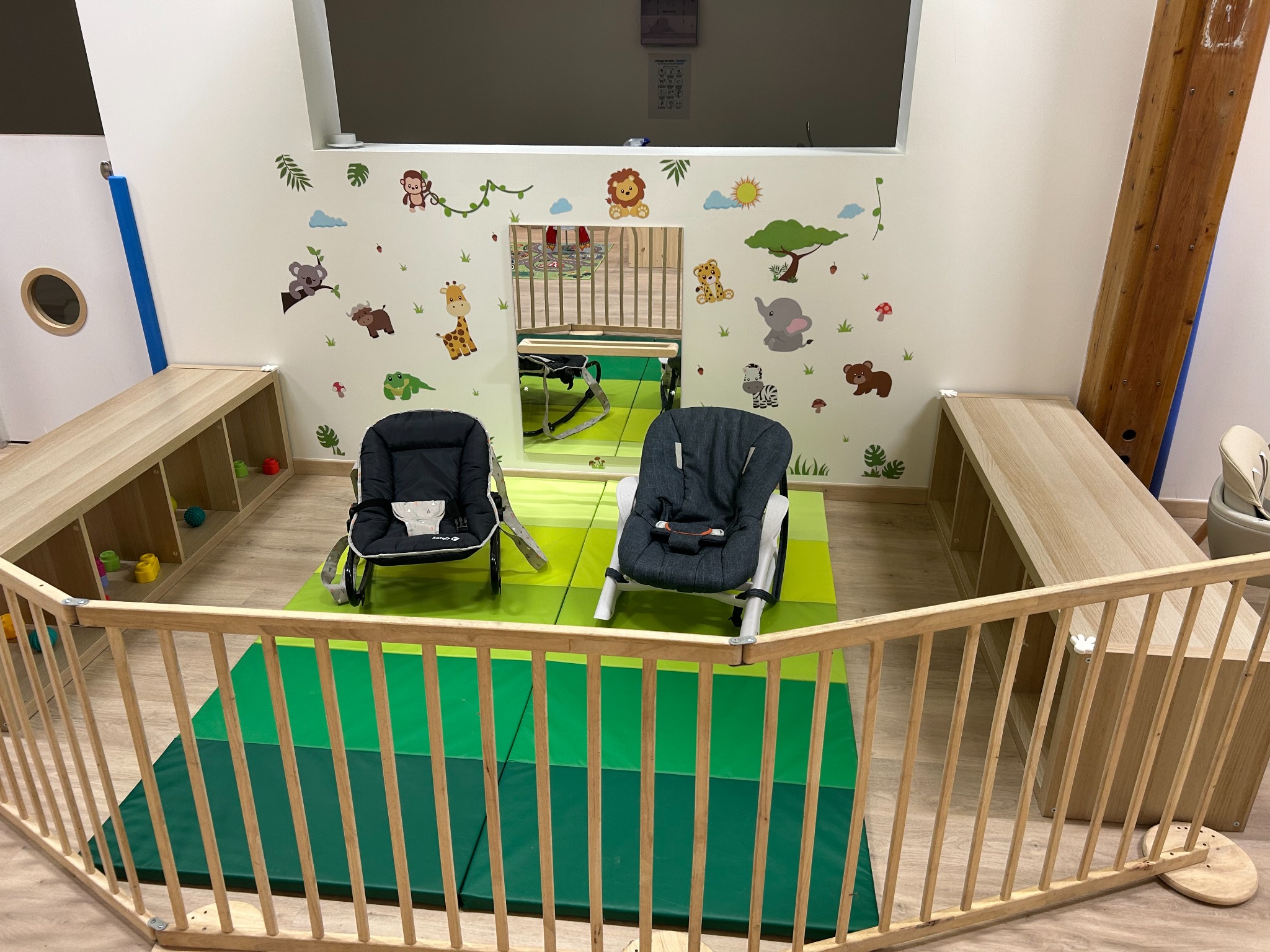 Espace bébé de la micro-crèche